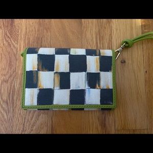 Mackenzie Childs Courtly Check Wallet Wristlet